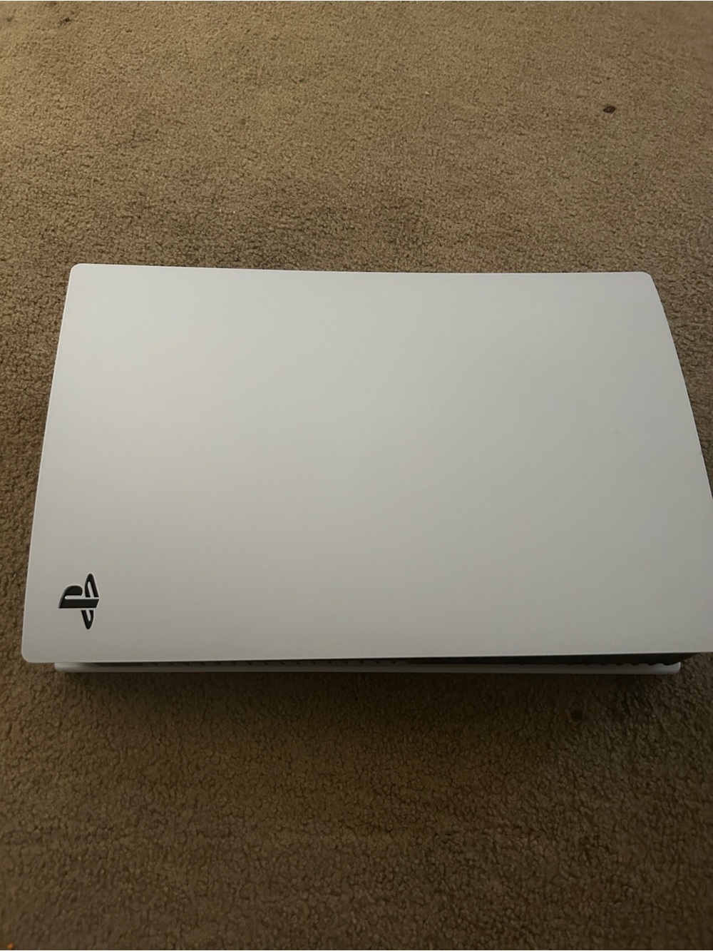 Sony White PlayStation 5 Console Disc series. Top Panel - Modern Gaming Hardware